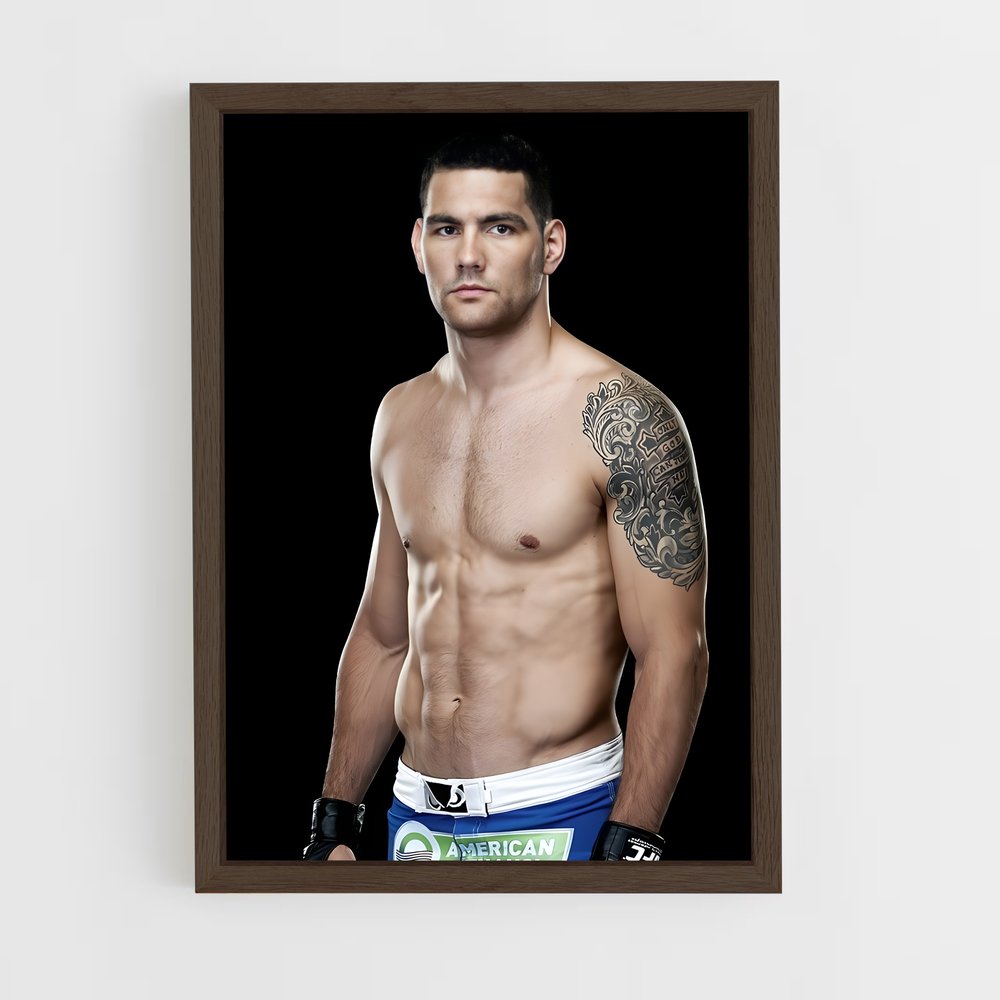 Poster Chris weidman – affiche MMA (vue 5)